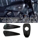 Motorcycle Retrofitting Front Tank Cap Guard Cover Side Fuel Tank Trim Panels Decoration Protect Covers For QJMOTOR FLASH 600 V4 (New)
