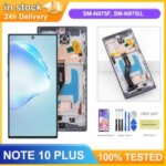 Tested TFT Samsung Galaxy Note 10 plus N975 N976 Lcd Digital Touch Screen with Frame Samsung Galaxy Note 10 Plus 5G Bangladesh (New)