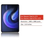 11"inch For Xiaomi Pad 6 23043RP34C 23043RP34G LCD Screen Touch Panel Digitizer For Xiaomi Mi Pad 6 Pro 6Pro LCD Display (New)