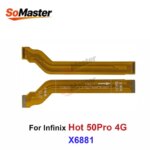 Motherboard Main Board Connector Ribbon Flex Cable Infinix Hot 50 60 Pro 4G X6881 X6885 Main Board Flex Replacement (1Pc) (New)