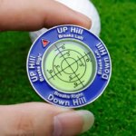 [OD]Golf Green Reader Ball Marker Level Slope Putting Alignment Aid Compact Portable Training Tool For Golf Course Practice Game (New)