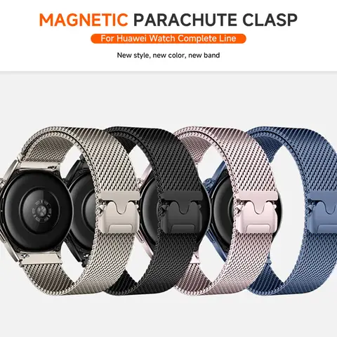 Sf2bc598a7fe84ee2aaed66ae5b9c112fd_480x480q75 Magnetic Milanese Strap Google Watch Pixel 4 3 45mm Metal B Business Wristb 4 3 2 1 41mm Breathable Bracelet Belt (New) - Image 1