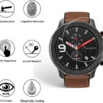 9H Premium Tempered Glass AMAZFIT GTR 42mm 47mm Smartwatch Screen Protector Film Accessories AMAZFIT GTR Watch Strap (New)