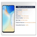 66 Original Itel A70 LCD Display Touch Screen Digitizer Assembly Itel A70 A665L Screen Replacement Repair Parts (New)