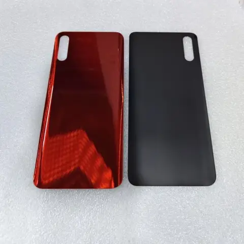 Sf2ef631f15964abdb7290e5c6f3861597_480x480q75 No Logo Replacement Rear Back Battery Cover Honor 9X HLK-AL00 Global STK-LX1 Rear Housing Glass Repair Spare Parts (New) - Image 1