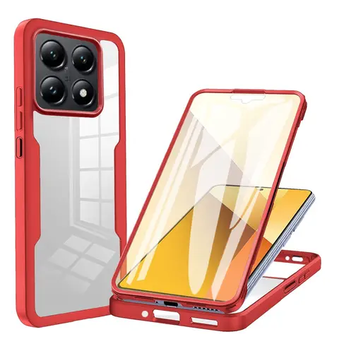 Sf38f28544ef14842973a5fe0f9dfb9543_480x480q75 Front + Back Protect ShockProof Case Xiaomi 15T Pro 17 Redmi Note 15 5G Plus Poco M8 X8 Max F8 Ultra 360 Degrees Cover (New) - Image 1
