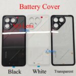 667 Inch Tecno Pova 7 Ultra LJ9 Battery Cover LCD Faceplate Frame Front Middle Frame Back Housing Door Replacement Parts (New)