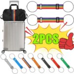 1/2PCS Elastic Luggage Strap Adjustable Carrier Strap Baggage Bungee Belts Travel Security Carry On Straps Suitcase Accessories (New)