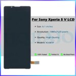61 TFT LCD Sony Xperia 5 V 5V LCD XQ-DE54 Display Touch Screen Digitizer Repair Parts Sony Xperia5V LCD Replacement (New)