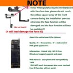 Fully Tested Mainboard For iPhone 11 /11Pro /11 Pro max Motherboard iOS Update Unlocked Clean iCloud with/NO Face ID Logic Board (New)
