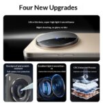 3D Full Glue Back Camera Lens Tempered Glass vivo X300 Pro Clear Camera Protectors Film vivo X300 Lens Cover (New)