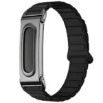 Magnetic Silicone Watch B Metal Case Google Fitbit Air Quick Release Soft Adjustable Replacement Wrist Strap Accessories (New)