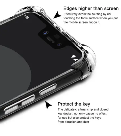 Sf55b60853ae44f4091e07b1bea31edcdW_480x480q75 T-Mobile Revvl 7 Pro Case Air Cushion Shockproof Airbag Silicone Soft TPU Back Cover Case T-Mobile Revvl Pro Revvl7Pro (New) - Image 1