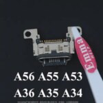 10Pcs Original Charging Port Connector Samsung A15 A05S A25 A35 A55 A13 A04S A14 A23 A33 A24 A34 A54 A53 USB Charger Pin Plu (New)