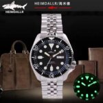 HEIMDALLR SKX007 Vintage Men Diver Watch Sapphire Mirror C3 Luminous 20Bar Waterproof NH36 Automatic Movement Mechanical Watch (New)