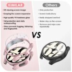 Glass+Case Samsung Galaxy Watch 6 40mm 44mmPC Matte Cover Protective Bumper Shell Galaxy Watch 6 Classic 43mm 47mm (New)