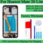 SNE AL00 SNE LX1 LX2 LX3 100%Tested Premium Lcd Huawei Mate 20 Lite Display Touch Screen Digitizer Assembly Replacement Part Bangladesh (New)