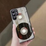 Magnetic Radio Tape Cassette Phone Case Samsung Galaxy S25 S23 S24 FE S22 S20 S21 S10 S9 Plus lite Ultra FE S30 Note 20 10 (New)