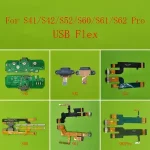 USB Charging Charger Jack Port Connector Board Caterpillar Cat S41 S42 S52 S62 Pro S61 S60 Power Volume Up Down Flex Cable Bangladesh (New)
