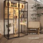luxury villa transparent ecological outdoor peacock bird cage household Bird cage extra large king parrot (New)
