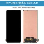 6.55"Original AMOLED For Oppo Find X3 Neo X3Neo LCD Display CPH2207 Touch Screen Panel Digitizer For FindX3 Neo Assembly Replace (New)