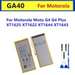 3000mAh GA40 Original Battery Motorola Moto G4 /G4 Plus XT1625 XT1622 XT1644 XT1643 Mobile phone Batteries+Tools Bangladesh (New)