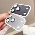 HOCE Metal Camera Lens Protector iPhone 17 ProMax 17 Air Tempered Glass Lens Cap Back Protective Film Phone Accessories Bangladesh (New)