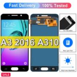 47'' Tested TFT Samsung Galaxy A3 2016 LCD Display Samsung A310 A310F Display Screen Touch Digitizer Assembly A310 LCD (New)