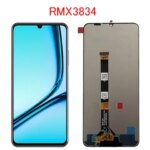 674‘‘ Realme Note 50 LCD Display Touch Panel Digitizer AAssembly With Frame Display Replacement Realme Note 50 RMX3834 (New)