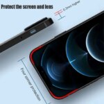 Luxury Black Phone Case iPhone 16 15 14 11 12 13 Pro Max 7 8 Plus 13 Mini 16E SE 2022 Xr X Xs Matte Soft Back Cover Case (New)