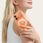 Skinlee ZTE Blade V80 Pro Vita Design phone airbag soft shell ZTE Blade V80 Pro Vita Design transparent magnetic cover (New)