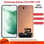 Super AMOLED For Samsung Galaxy S22 LCD Display Touch Screen S22 SM-S901 S901B LCD Touch Digitizer Assembly Replacement Parts (New)