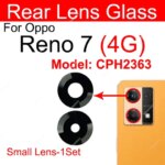 Rear Lens Glass OPPO Reno 7 8 Pro Plus 7Z 7Se 7Lite 8Lite 8T 8Z 4G 5G Primary Back Camera Glass Lens with Sticker Parts (New)