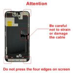 For iPhone 13 Mini 17 Pro Display X XR XS MAX LCD 3D Touch Screen Digitizer For iPhone 11 Pro 12 Pro Max Screen 15 16 14 Pro LCD (New)
