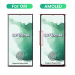AMOLED  For Samsung Galaxy pantalla Note20 Ultra LCD N985F N986B Display Touch Screen with Frame and Digitizer  Replacement (New)