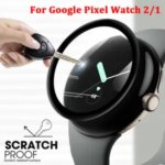 5 1 Screen Protector Google Pixel Watch 2 Curved Screen Anti scratch Pixel Watch 1 Smart Watch Accessories Not Glass Bangladesh (New)