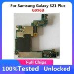 Motherboard For Samsung Galaxy S21 Ultra Plus G998B G998U G990F G991B G991U G996B G996U 128GB Full Chips Android OS Mainboard (New)