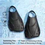 Training Fins Flippers Swimming Fins Short Dive Fin (New)
