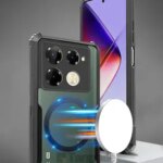 Magnetic Case INfinix Note 40 Pro Case Note40 Pro+ Plus CASE Shockproof Funda Wireless Charging Bumper Phone Cover (New)