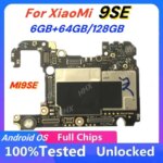 Original Unlocked For Xiaomi Mi9  MI9 SE Motherboard Mainboard Circuits Plate Full Chips Logic Board With Android System (New)