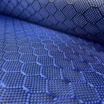3K 240gsm [Grade A+] Real Carbon Hexagonal Honeycomb Carbon Fabric Kevlar Mixed Textile Black Red Blue Yellow 100cm/40 Width (New)