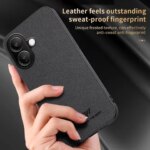 VIVO V60 Lite Case Luxury Leather Litchi Texture Frosted Built-in Magnetic Back Cover Vivo V60 Lite 4G 5G S Bumper Funda (New)
