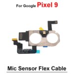 Top Noise Reduction Microphone Connection Mic + Flash Small Board Sensor Flex Replacement Part Google Pixel 9 9Pro Pro XL (New)