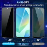 Infinix Hot 60 Pro+ Soft membrane Anti Spy Privacy Tempered Glass Screen Protector Compatible Hot60 Pro+ Phone Film (New)