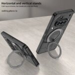 Magnetic Rotation Case Nothing phone 3A Pro 360Â° Ring Support Cover Anti-knock Cases Nothing phone3A Phone 3 Pro (New)