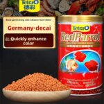 Tetra Color-Enhancing Fish Food | Floating Sticks for Blood Parrot Cichlid Promotes Red Coloration & Growth | Premium Diet (New)