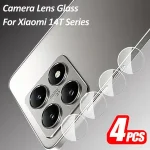 4 Set HD Camera Lens Protective Glass Xiaomi 14T 15T Pro 5G Back Camera Protector Xiaomi14T Mi 13T 13TPro 14TPro Xiaomi15T Bangladesh (New)