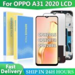 A31 Screen Oppo A31 2020 CPH2015 CPH2073 CPH2081 CPH2029 LCD Display Touch Screen Digitizer Assembly Oppo A31 Display Bangladesh (New)
