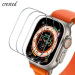 Screen Protector Apple Watch Ultra 49mm Accessories Anti Scratch Waterproof Tempered Glass HD Film iWatch Ultra 49 mm Bangladesh (New)
