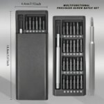 24 in 1 Digital Maintenance Precision Screwdriver Set with Portable Storage Box and Electronic Device Disassembly Tool (New)